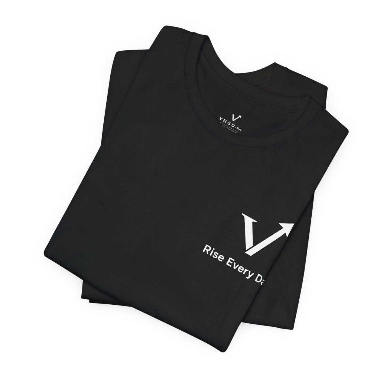 Lead Yourself First T-Shirt | Rise Every Day Graphic Tee | Minimal Streetwear | Unisex Motivational Shirt