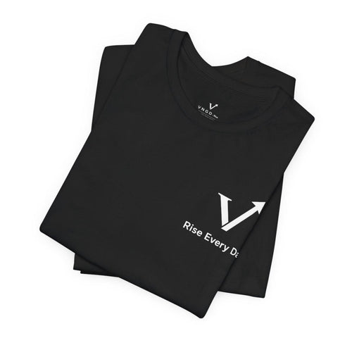Lead Yourself First T-Shirt | Rise Every Day Graphic Tee | Minimal Streetwear | Unisex Motivational Shirt