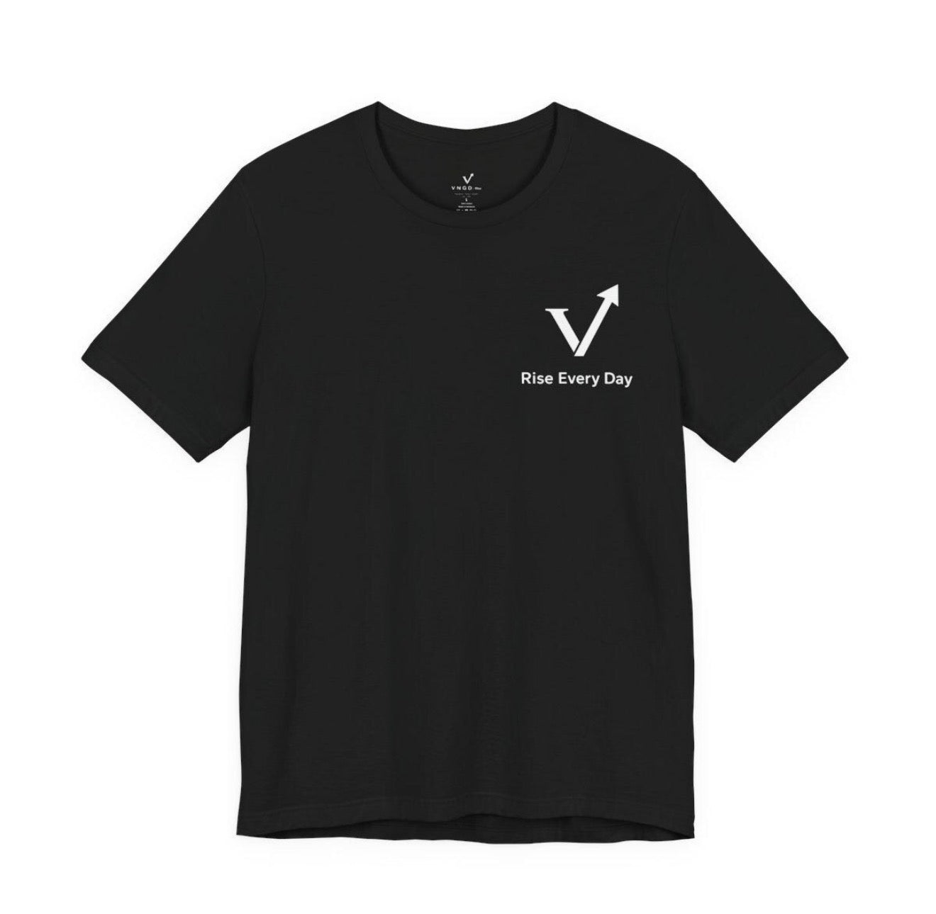 Lead Yourself First T-Shirt | Rise Every Day Graphic Tee | Minimal Streetwear | Unisex Motivational Shirt