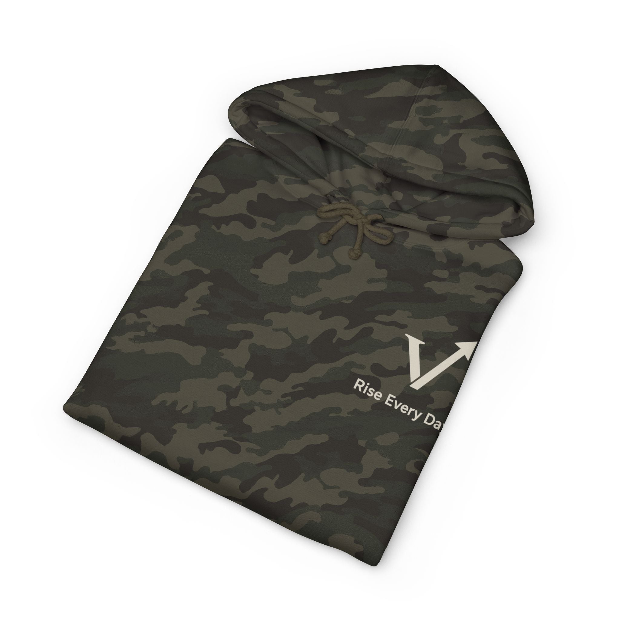 Built Through Discipline Heavyweight Hoodie | Minimal Streetwear | Unisex Pullover
